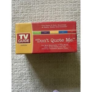 DON'T QUOTE ME TV Guide Edition Game 2004 Wiggles‎ NEW